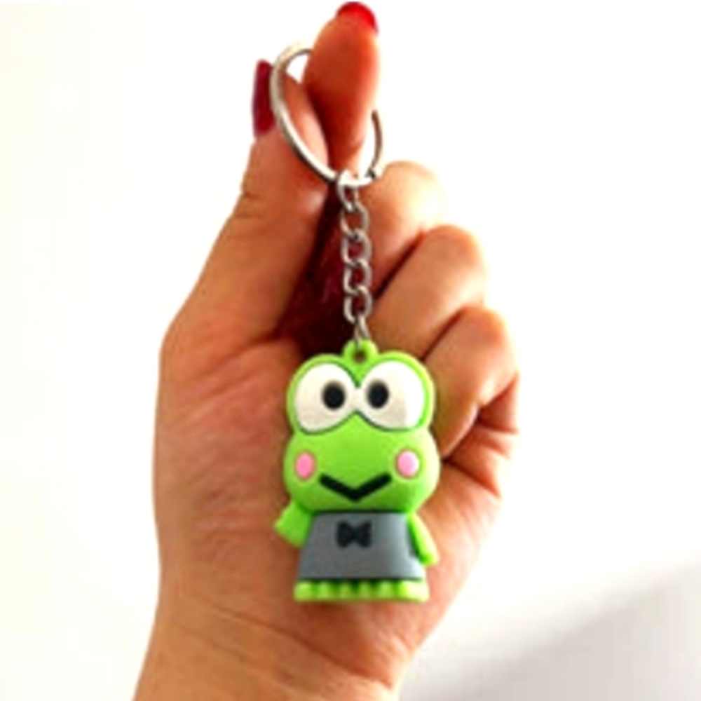 Keroppi Keychain Hello Kitty Sanrio Frog